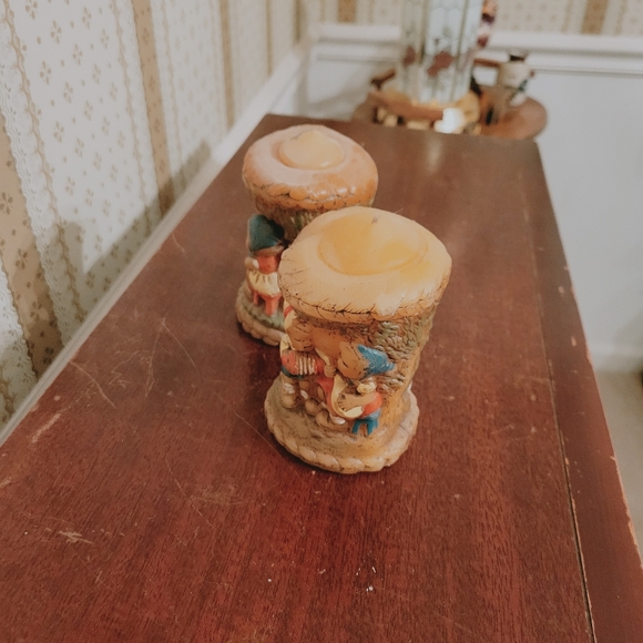 Vintage gnome candles - Picture 2 of 4